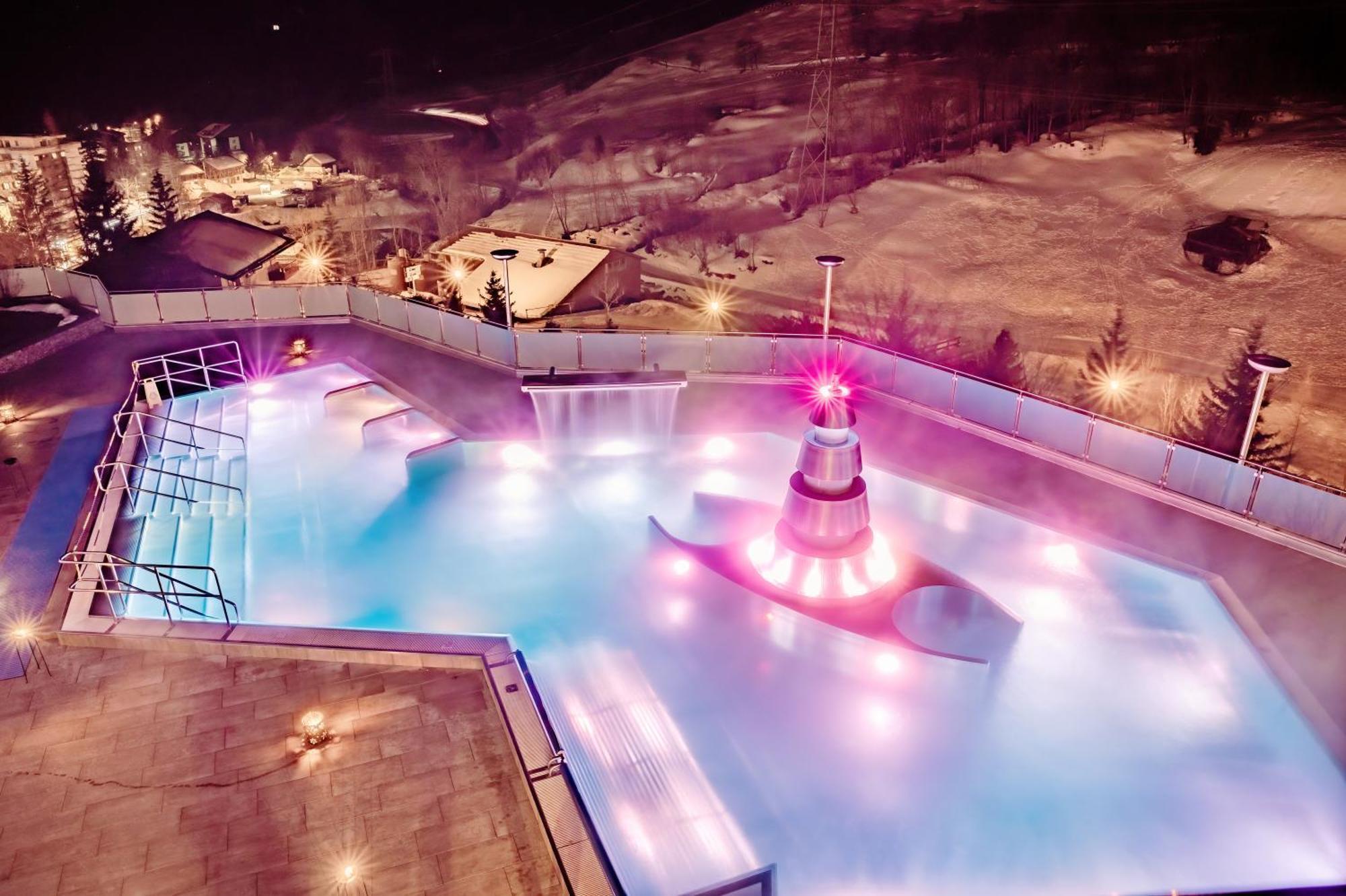 Hotel Walliserhof-Leukerbad-Therme Zewnętrze zdjęcie