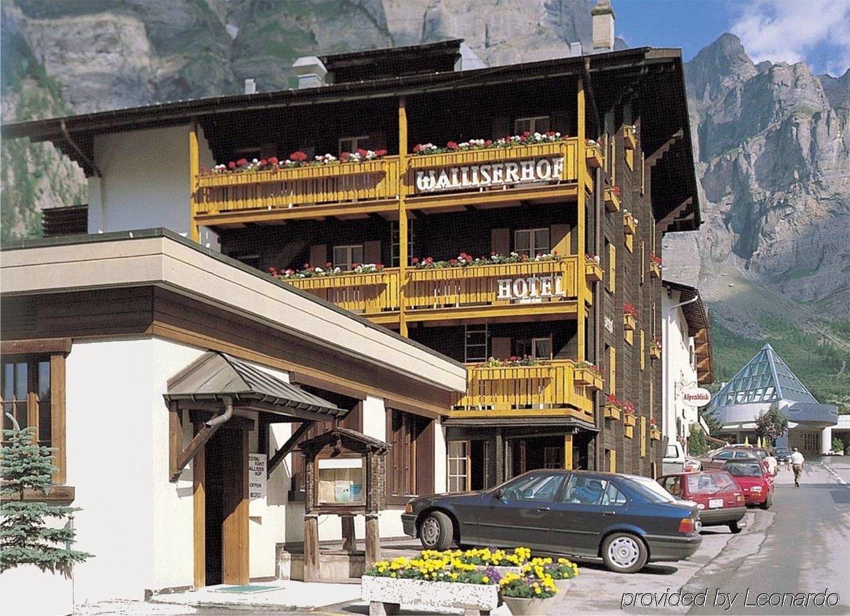 Hotel Walliserhof-Leukerbad-Therme Zewnętrze zdjęcie