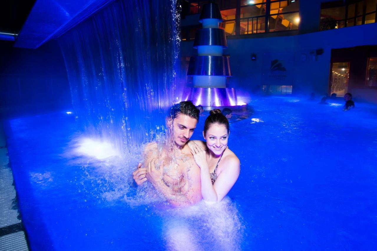 Hotel Walliserhof-Leukerbad-Therme Zewnętrze zdjęcie